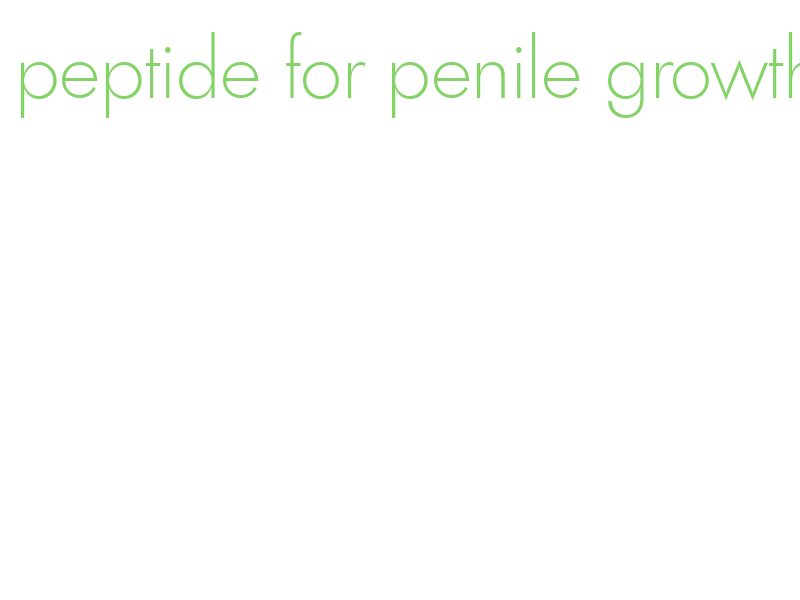 How Peptide Research Is Shaping Penile Growth Understanding